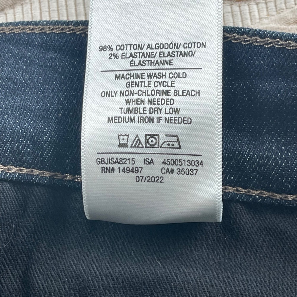 Joes Jeans Brixton Straight Narrow Mens Dark Indigo Denim Jeans 32 x 31 - Picture 4 of 8
